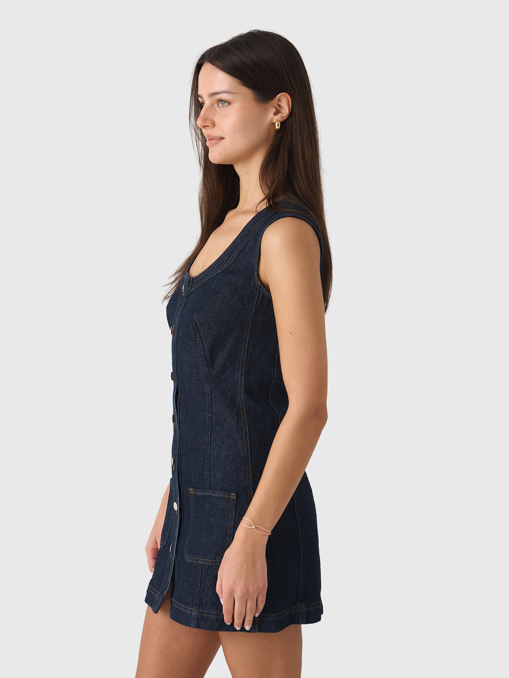 Frame Women's The Patch Pocket Dress - Saint Bernard