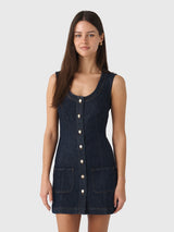 Frame Women's The Patch Pocket Dress - Saint Bernard
