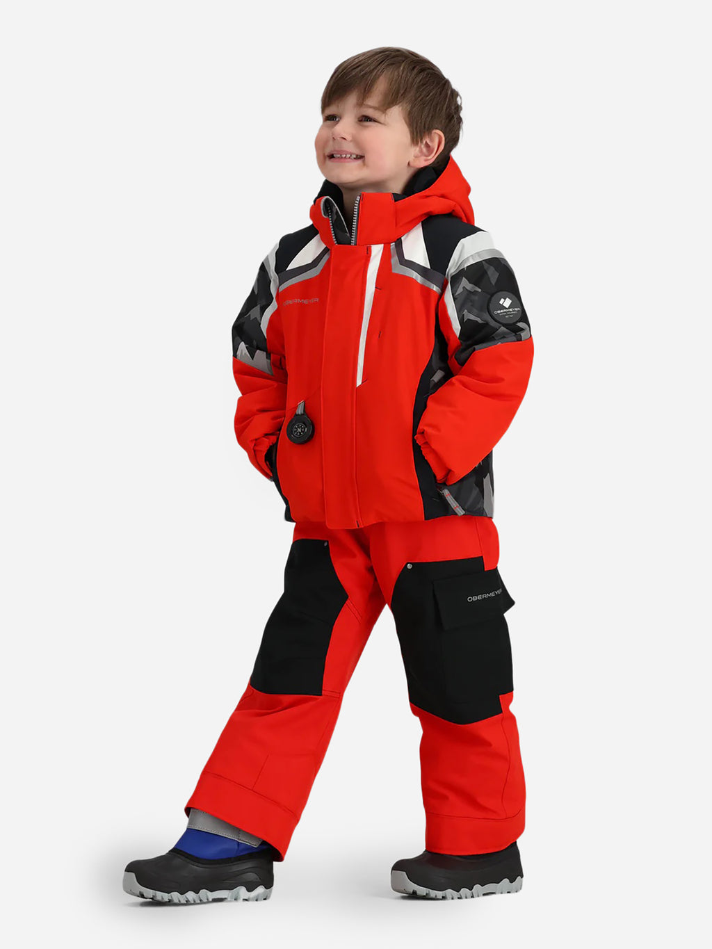 Obermeyer Boys' Formation Ski Jacket - Saint Bernard