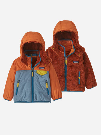 patagonia リバーシブル・トリブルズ・フーディ　5T クリーニング済 パタゴニア]リバーシブル・トリブルズ・フーディ - メルカリ