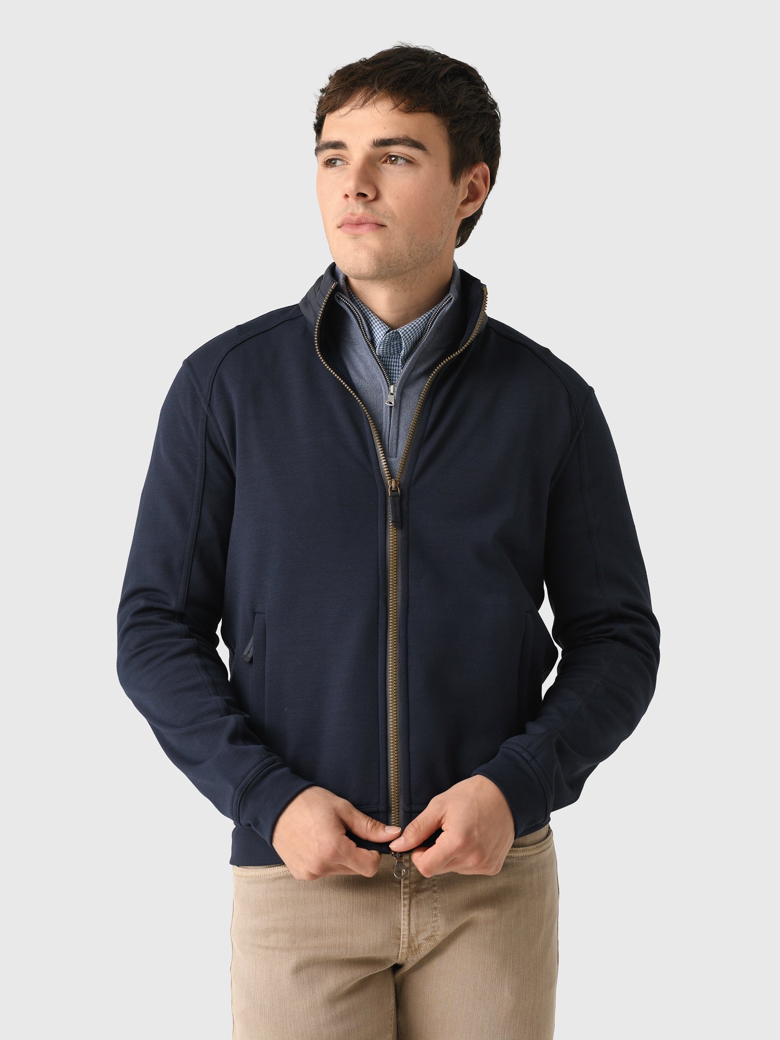 Frauenschuh Men's Cooper Wool Powerstretch Jacket - Saint Bernard