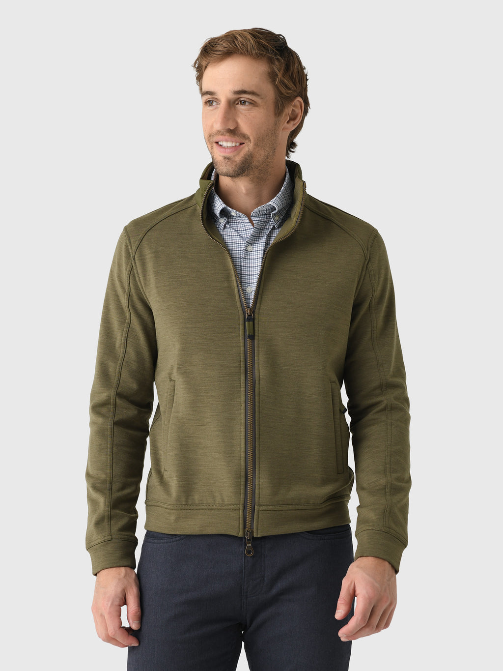 Frauenschuh Men's Cooper Wool Powerstretch Jacket - Saint Bernard