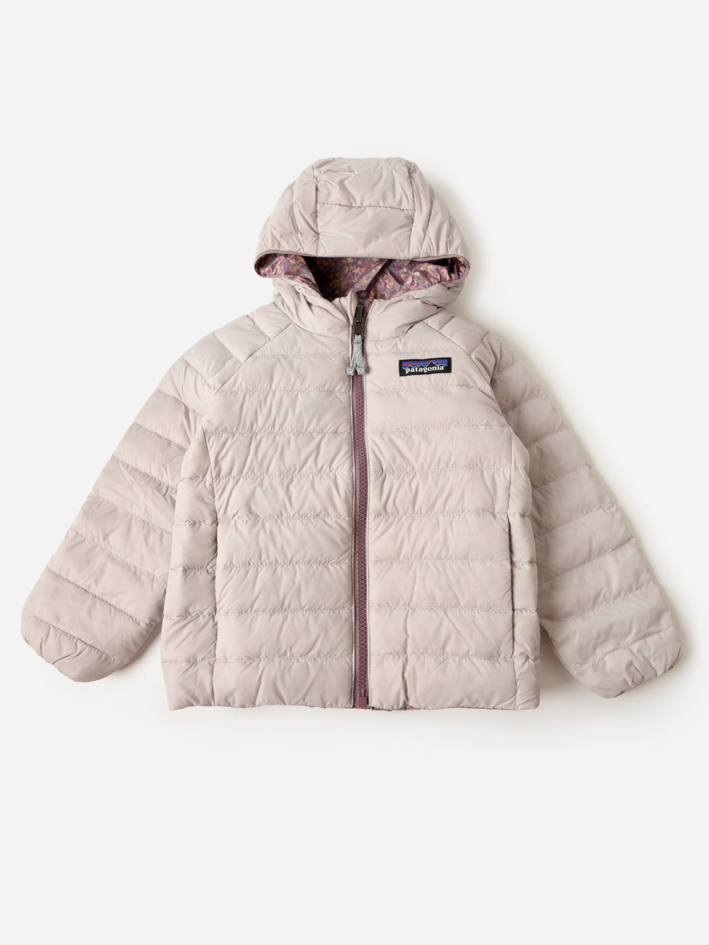 Patagonia Baby Reversible Down Sweater™ Hoody - Saint Bernard