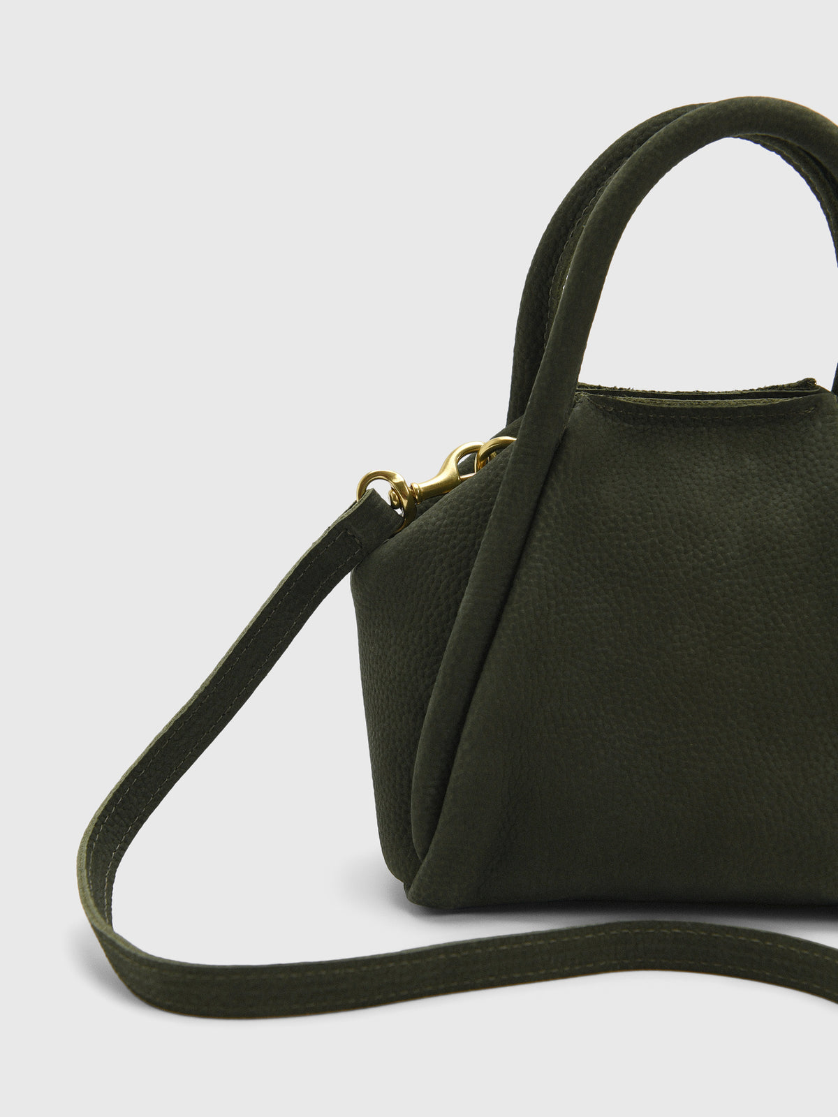 Oliveve Mini Taya Top Handle Crossbody Bag - Saint Bernard