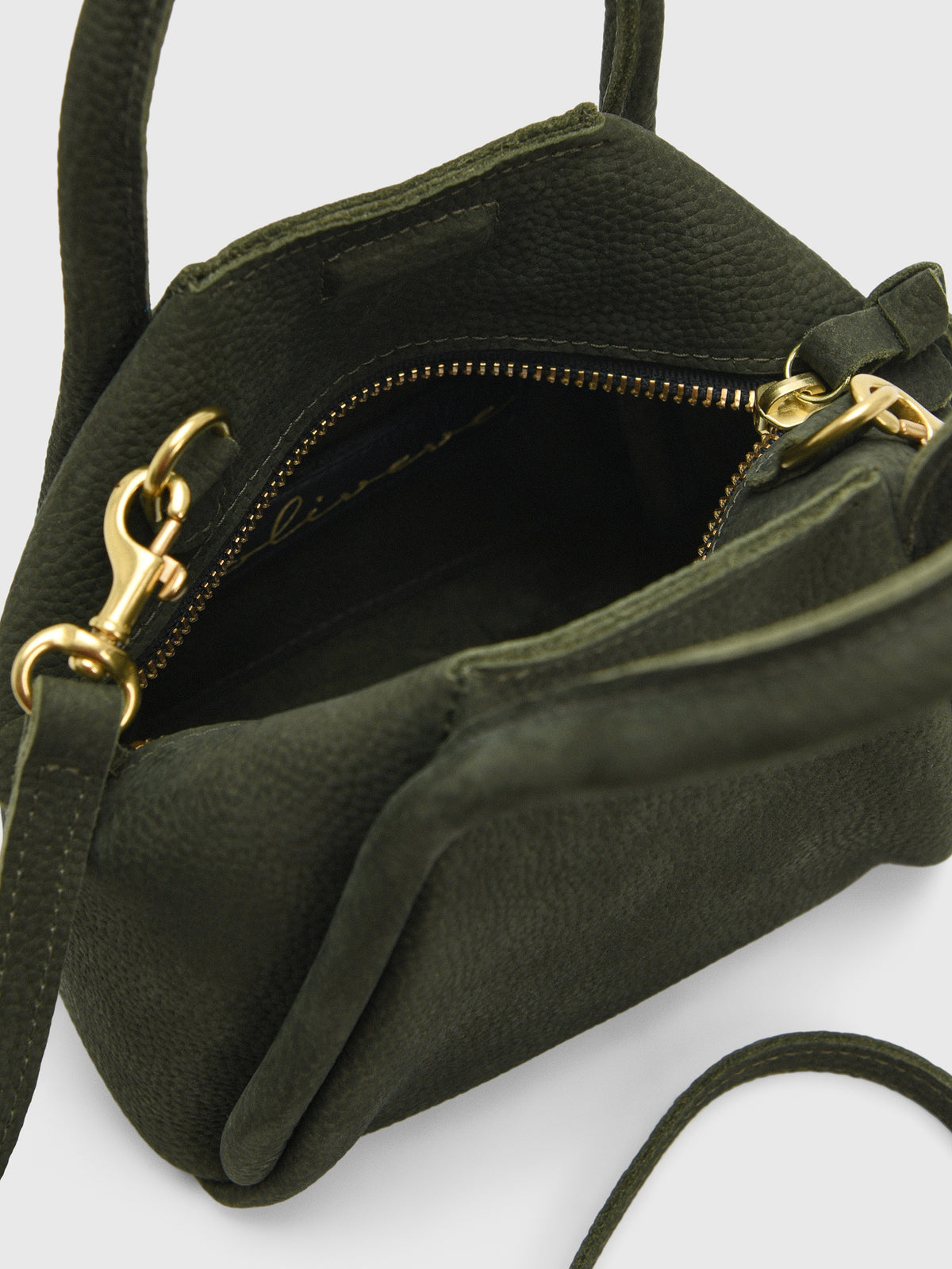 Oliveve Mini Taya Top Handle Crossbody Bag - Saint Bernard