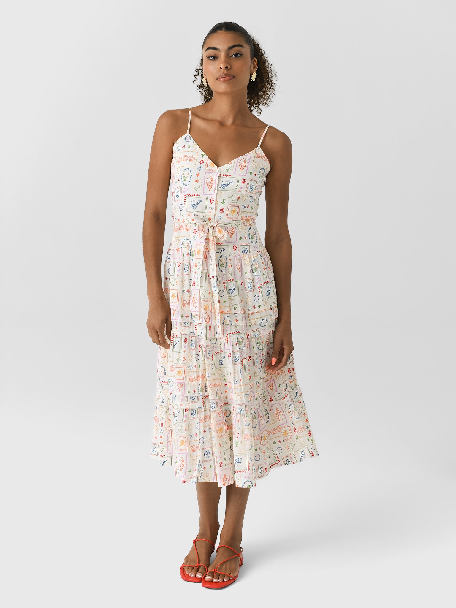 Eche Women's The Mamye Dress - Saint Bernard