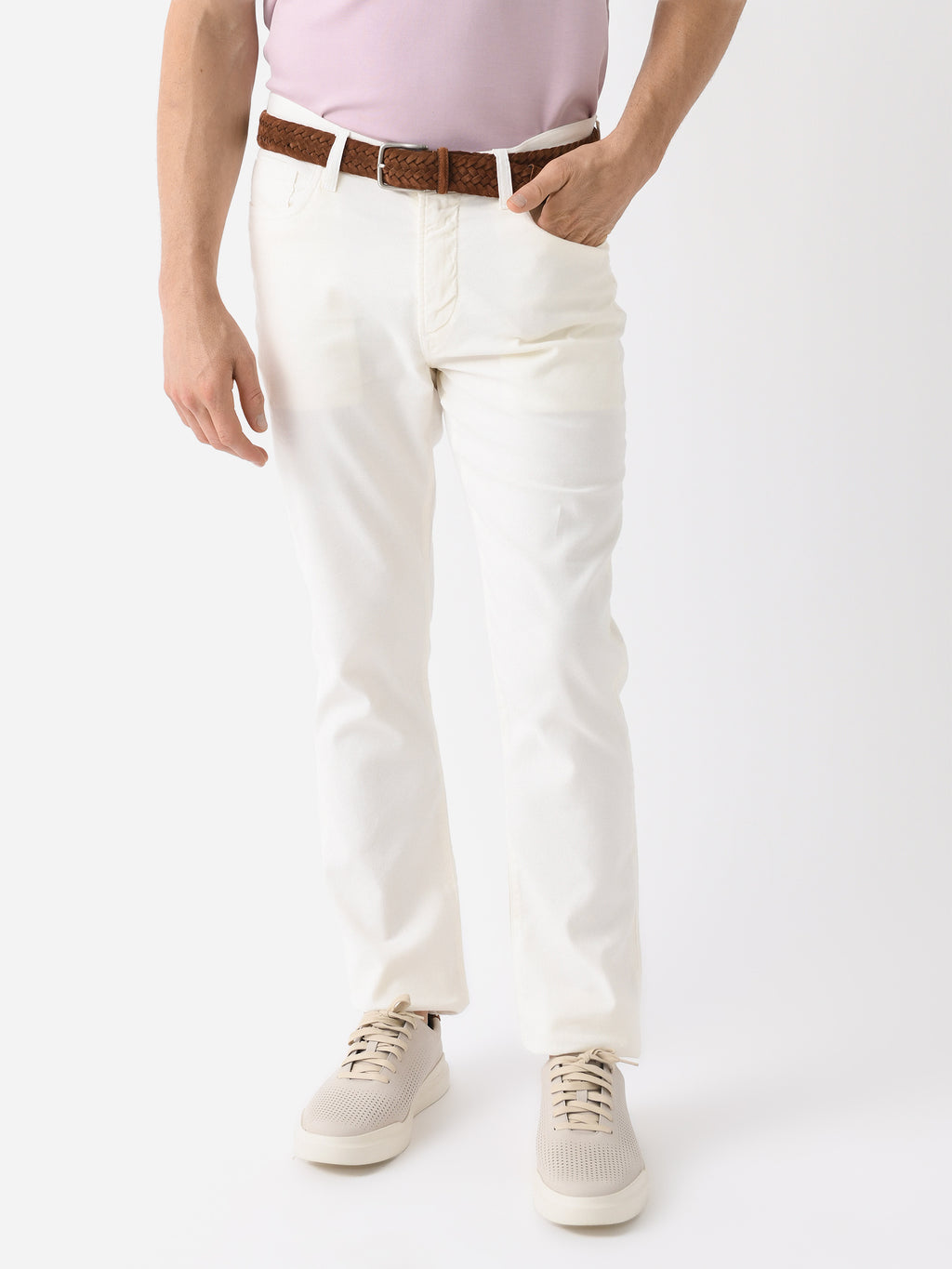 Citizens Of Humanity Men's Gage Classic Straight Stretch Linen Pant - Saint Bernard