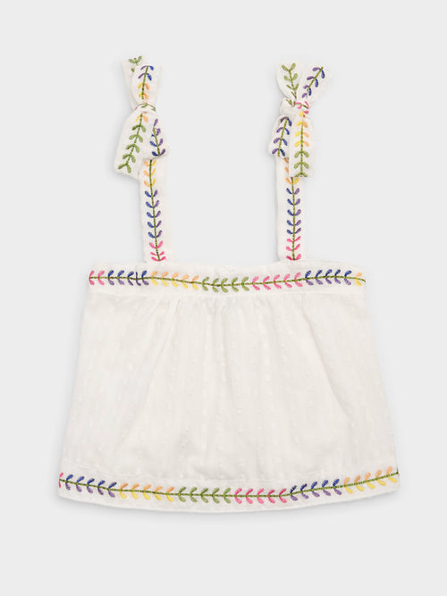 Joyous And Free Girls' Del Mar Top