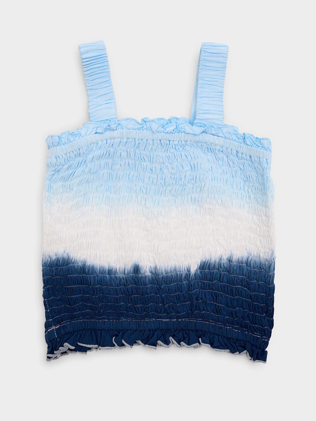 Joyous And Free Girls' Smock Strap Top - Saint Bernard
