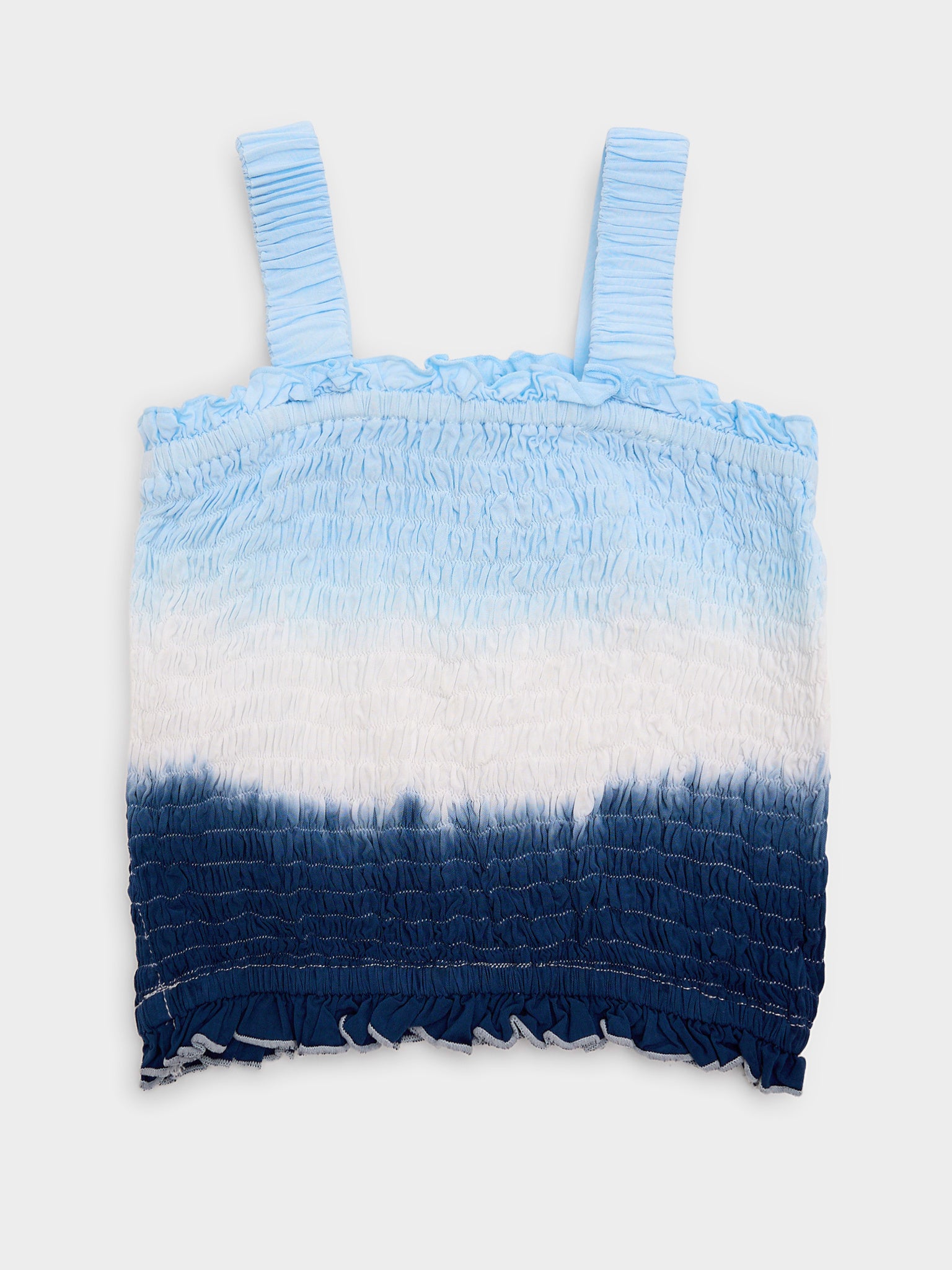 Joyous And Free Girls' Smock Strap Top - Saint Bernard