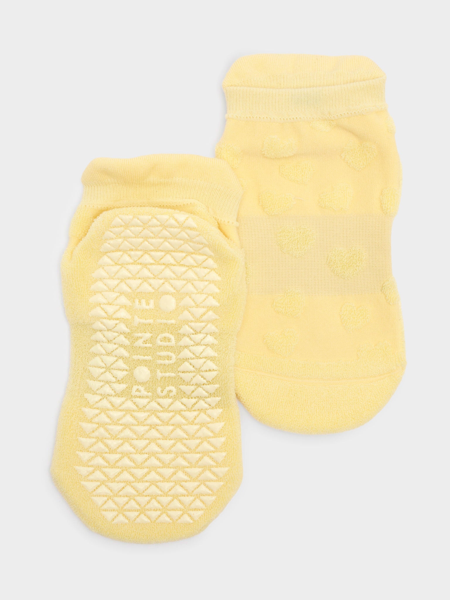 Pointe Studio Women's Love Terry Full Foot Grip Socks - Saint Bernard