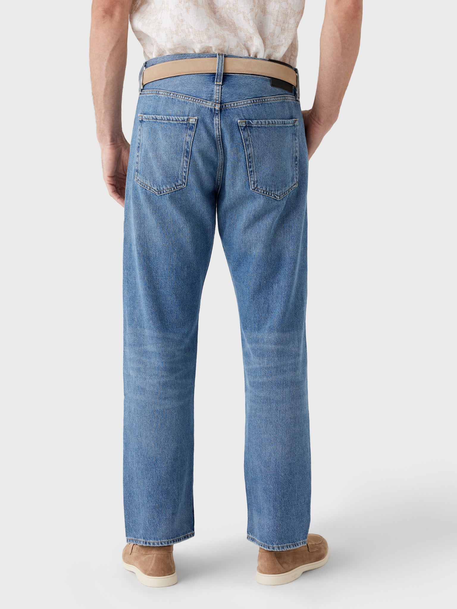 Citizens Of Humanity Men's Beau Relaxed Straight Jean - Saint Bernard