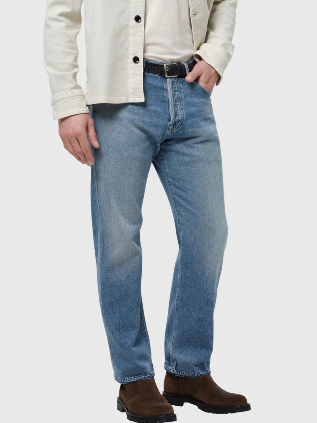 Citizens Of Humanity Men's Beau Relaxed Straight Jean - Saint Bernard