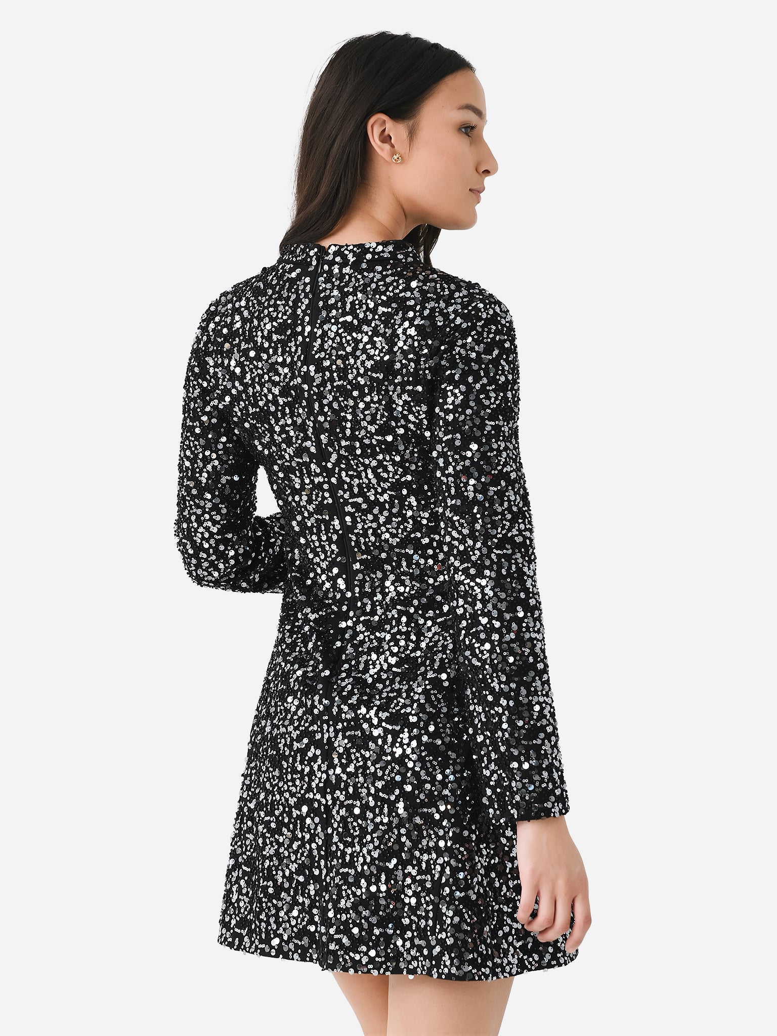 safia mini dress Simkhai Safia Sequined Mini Dress - Black - 30% Off