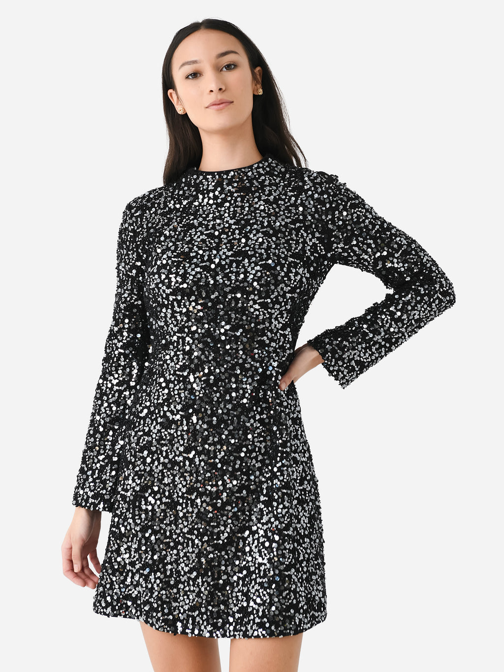 Simkhai Women's Safia Sequin Mini Dress - Saint Bernard