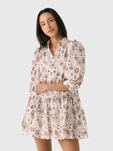 Eche Women's Pattern Mini Dress - Saint Bernard