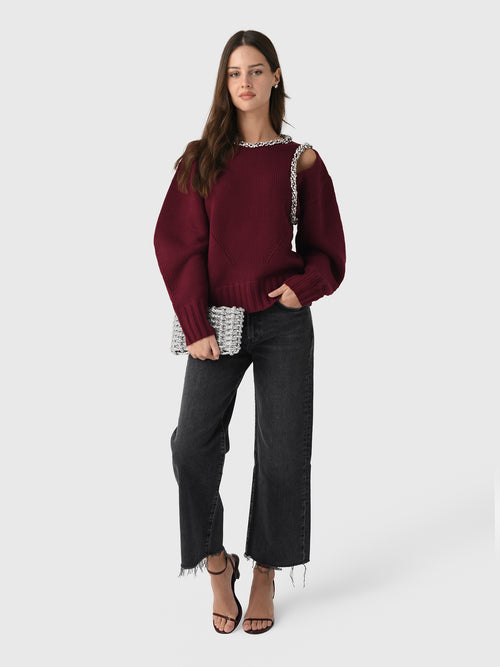 Simkhai Women's Monroe Embellished Pullover