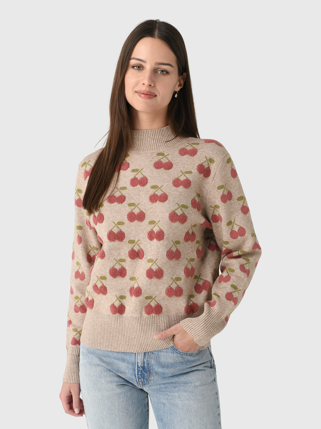 Eche Women's Cherry Sweater