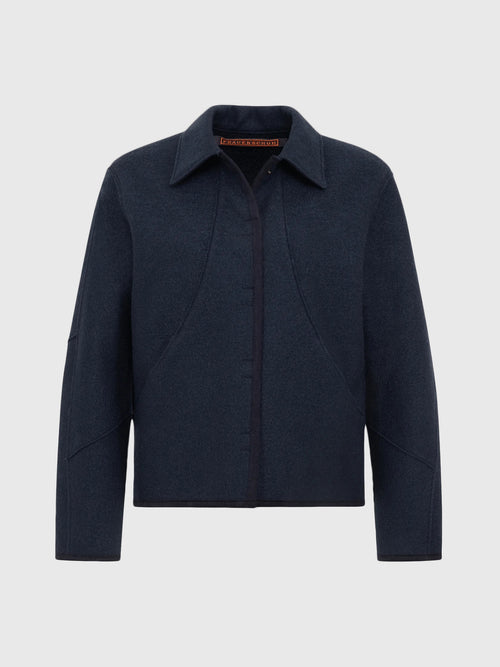 Frauenschuh Women's Violet Wool Jacket