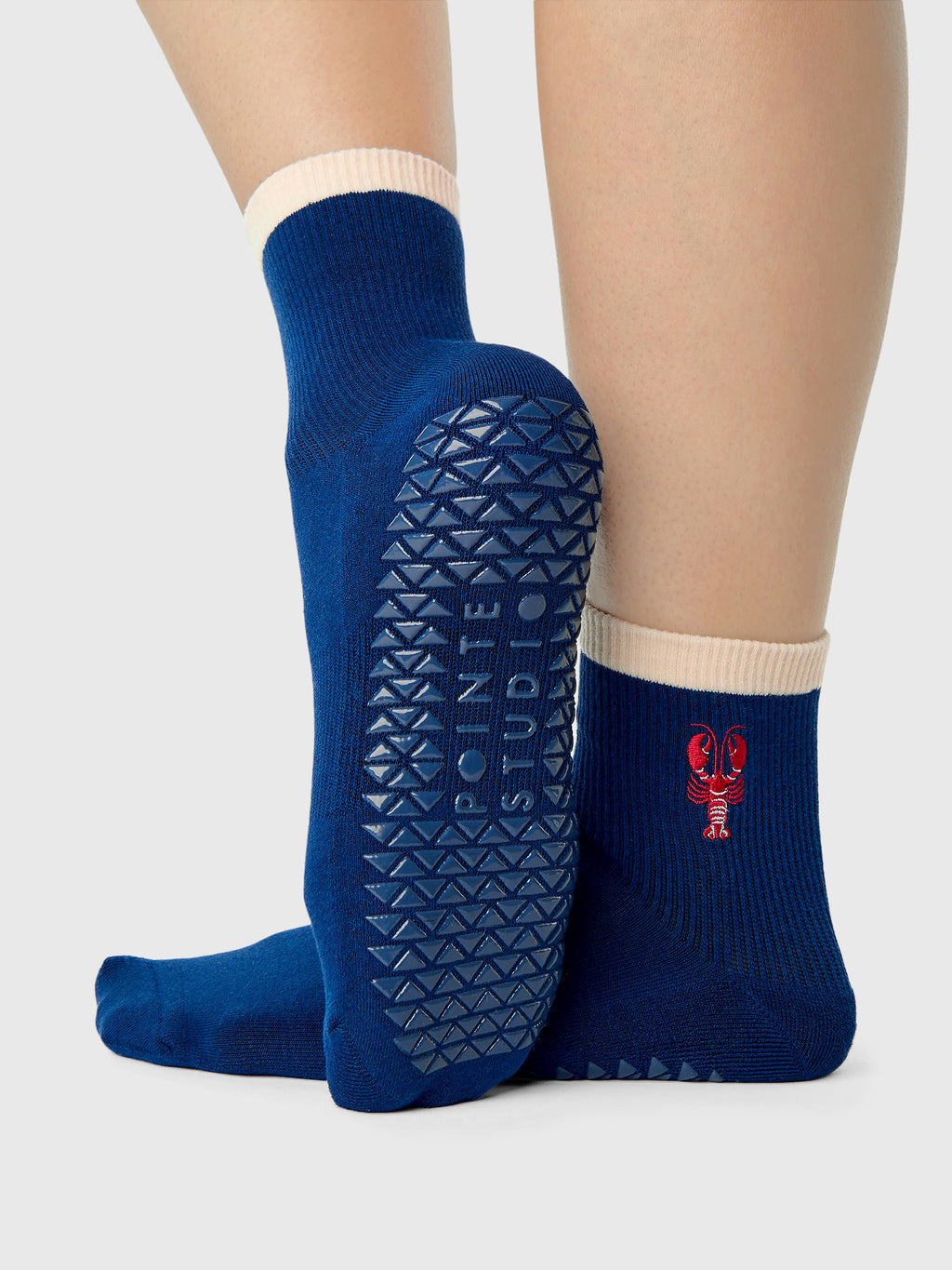 Pointe Studio Women's Catch Ankle Grip Socks