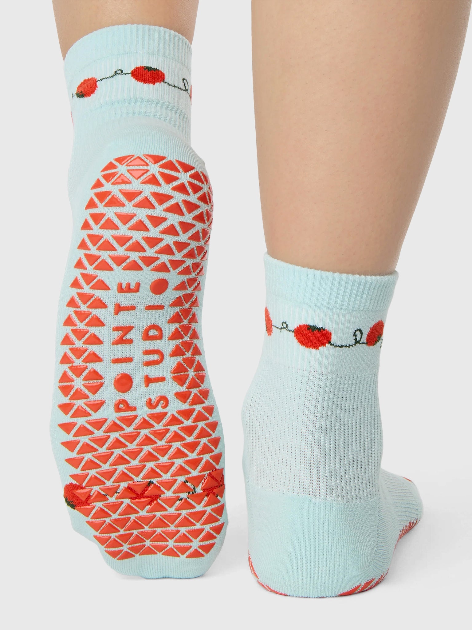 Pointe Studio Women's Vines Ankle Grip Socks