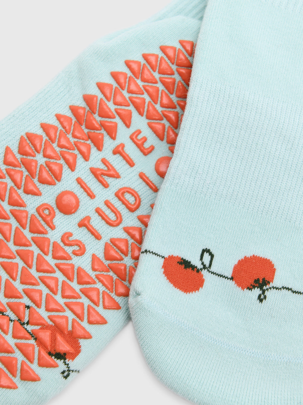 Pointe Studio Women's Vines Ankle Grip Socks - Saint Bernard
