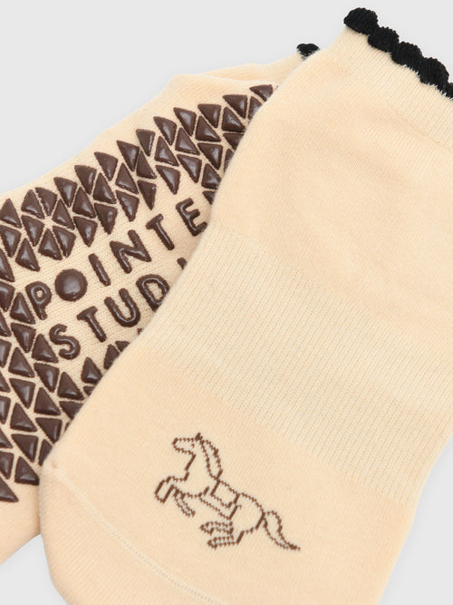 Pointe Studio Women's Muse Full Foot Grip Socks - Saint Bernard