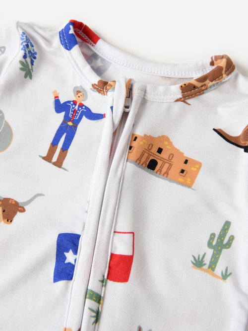Angel Dear Baby Texas 2-Way Zipper Footie