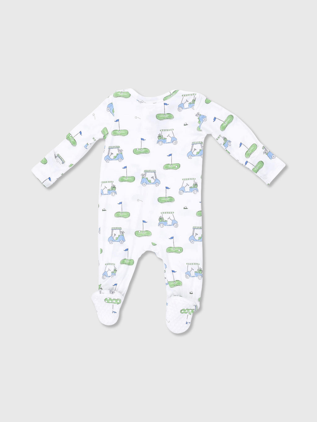 Angel Dear Baby Boys' 2-Way Zipper Footie