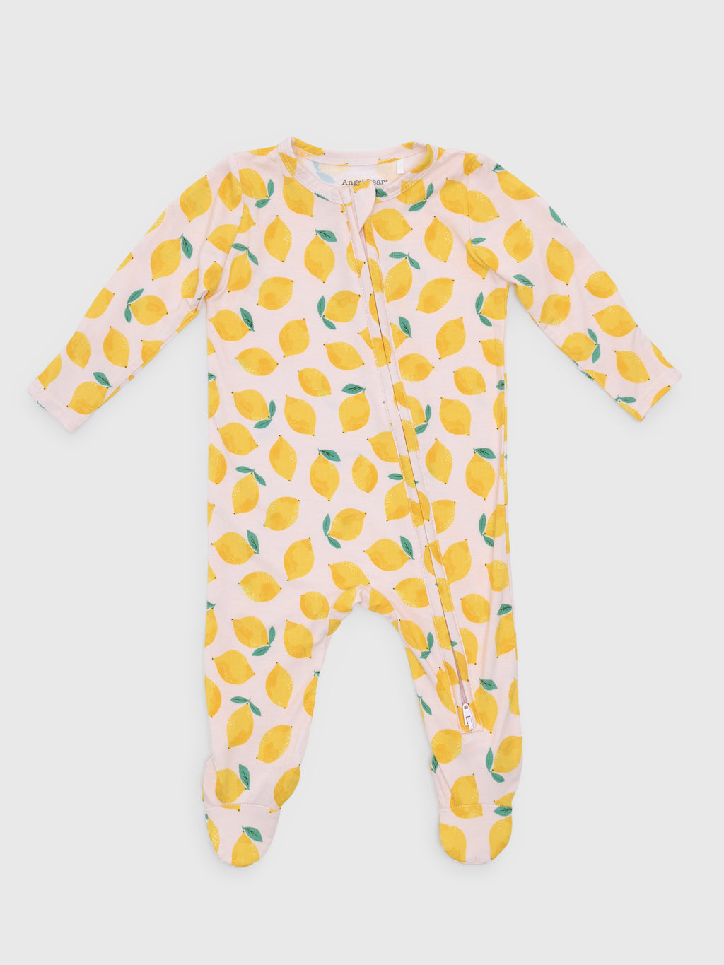 Angel Dear Baby Girls' 2-Way Zipper Footie - Saint Bernard
