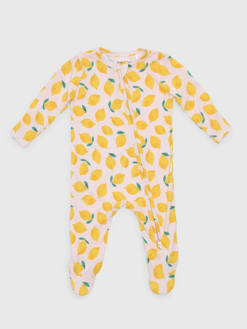Angel Dear Baby Girls' 2-Way Zipper Footie