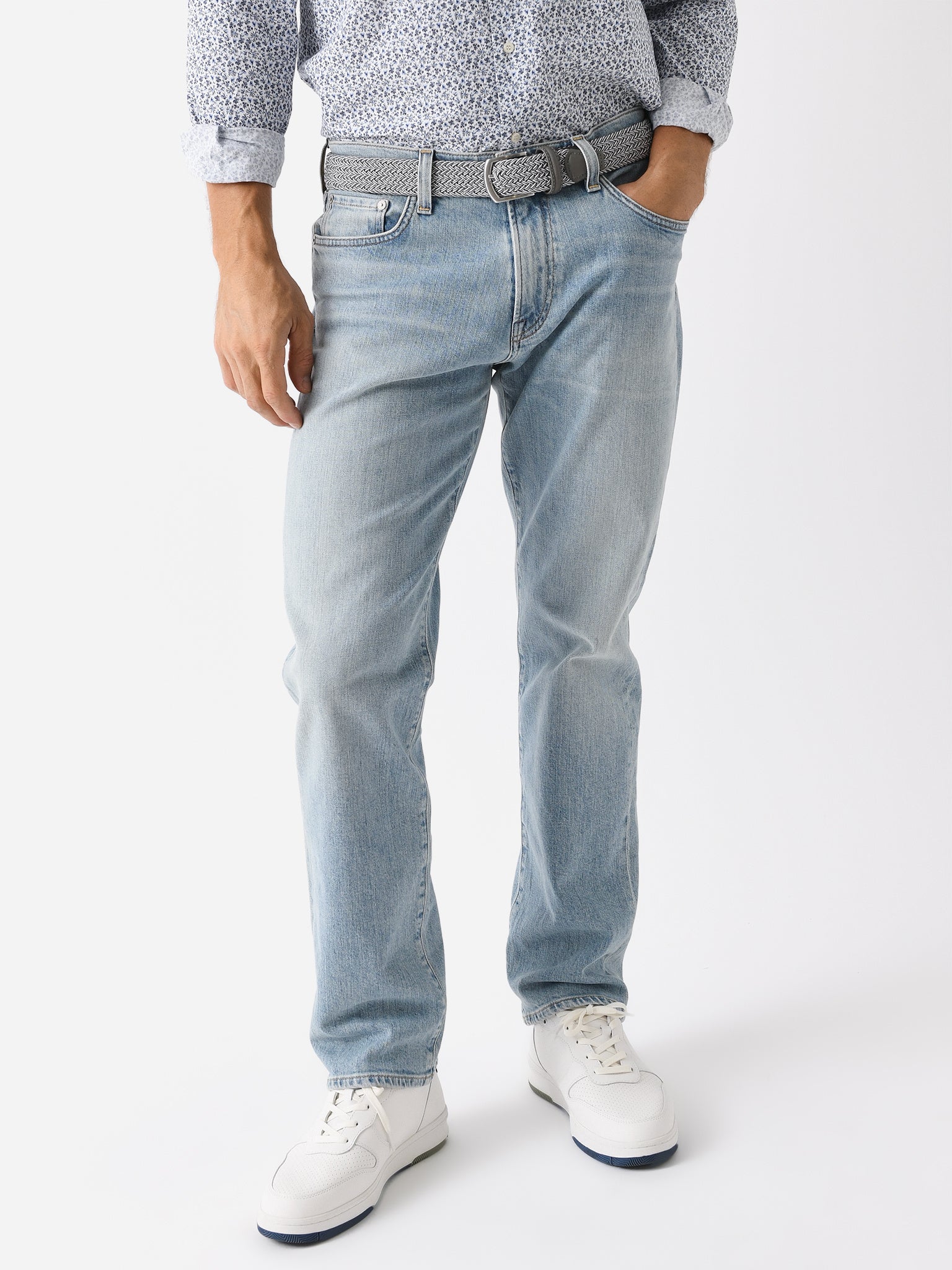 Citizens Of Humanity Men's Elijah Relaxed Straight Jean - Saint Bernard