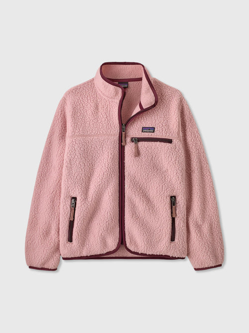 Patagonia Kids' Retro Pile Fleece Jacket - Saint Bernard