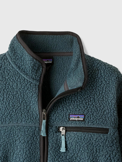 Patagonia Kids' Retro Pile Fleece Jacket - Saint Bernard