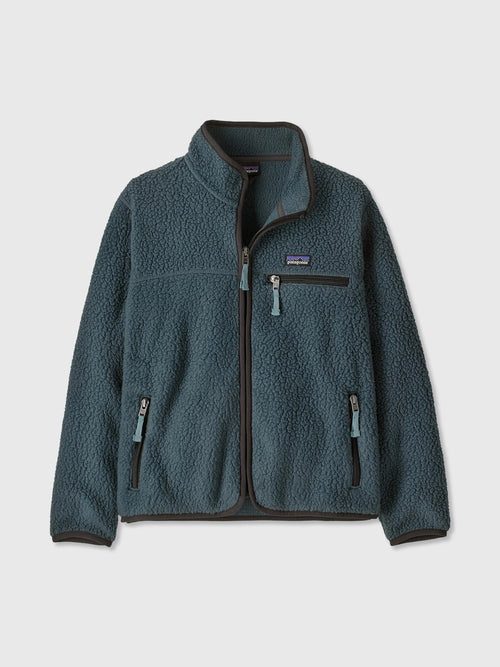 Patagonia Kids' Retro Pile Fleece Jacket - Saint Bernard