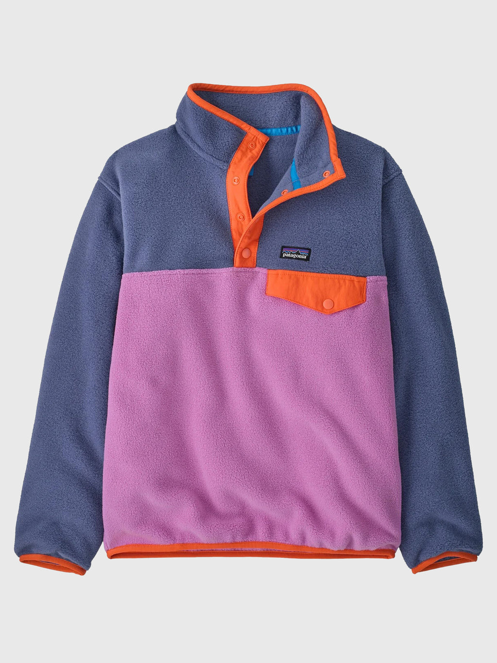 Patagonia Kids' Lightweight Synchilla® Snap-T® Fleece Pullover - Saint Bernard