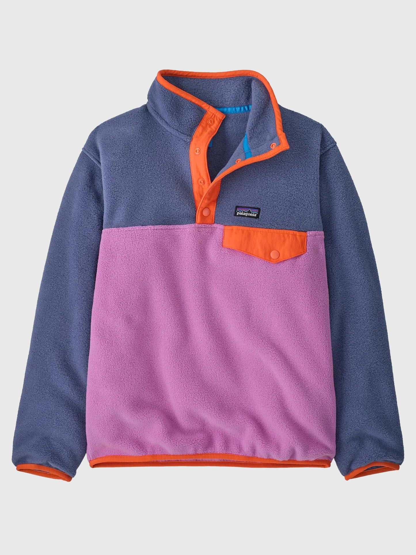 Patagonia Kids' Lightweight Synchilla® Snap-T® Fleece Pullover - Saint Bernard