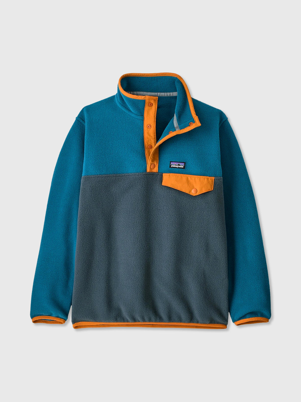 Patagonia Kids' Lightweight Synchilla® Snap-T® Fleece Pullover - Saint Bernard