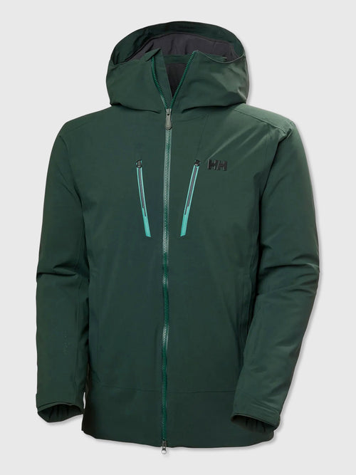 Helly Hansen Men's Alpha Long Insulated Ski Jacket - Saint Bernard