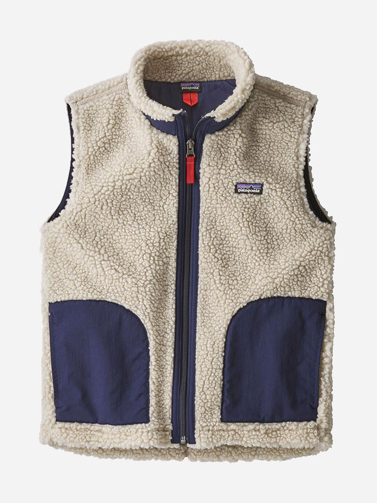 Patagonia Kids' Retro-X Fleece Vest - Saint Bernard