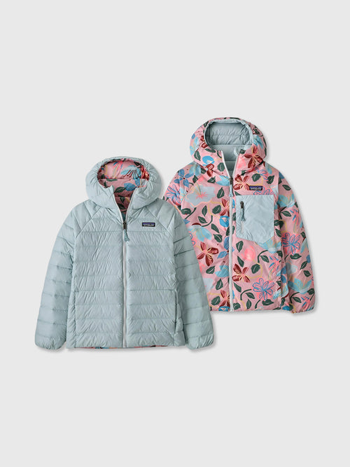 Patagonia Kids' Reversible Down Sweater™ Hoody - Saint Bernard