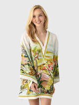 Alemais Women's Jungle Boogie Mini Dress - Saint Bernard