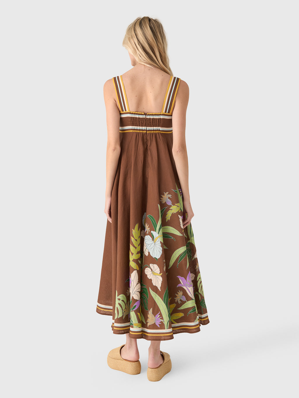 Alemais Women's Alfie Twist Sundress - Saint Bernard