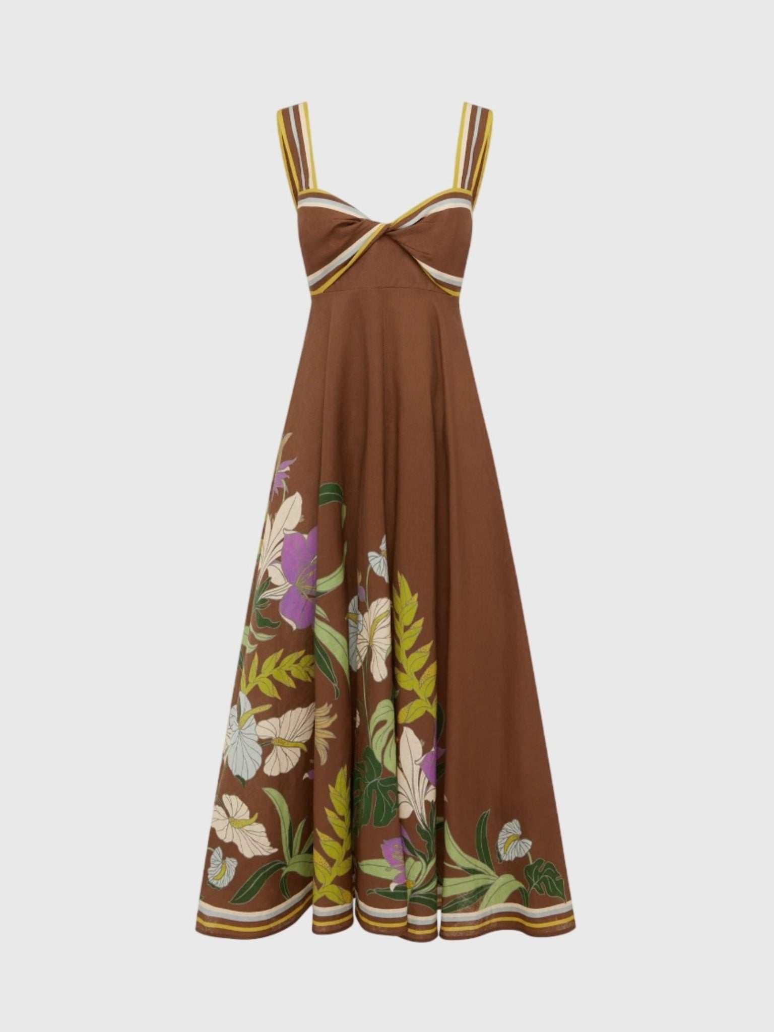 Alemais Women's Alfie Twist Sundress - Saint Bernard