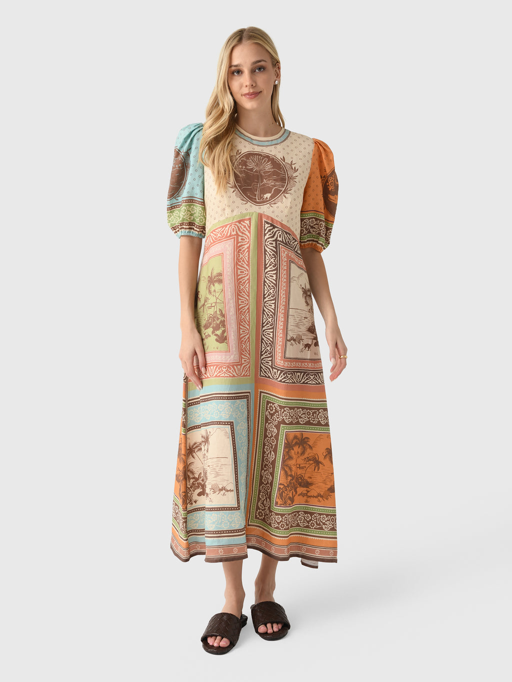Alemais Women's Alberta Midi Dress - Saint Bernard