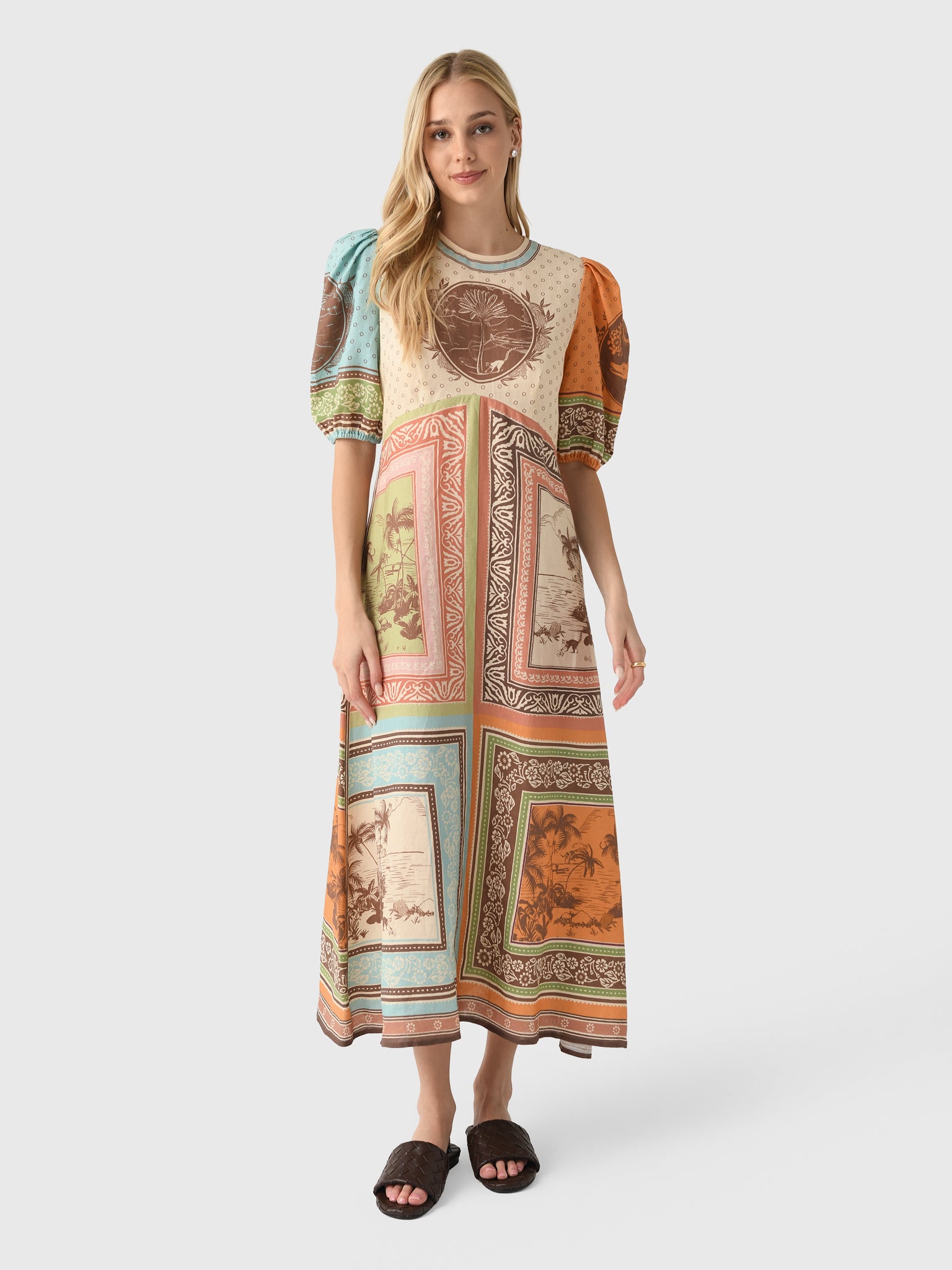 Alemais Women's Alberta Midi Dress - Saint Bernard