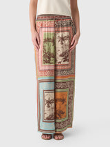Alemais Women's Alberta Silk Pant - Saint Bernard