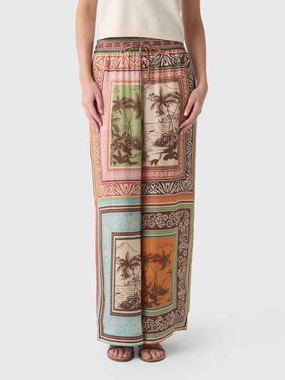 Alemais Women's Alberta Silk Pant - Saint Bernard