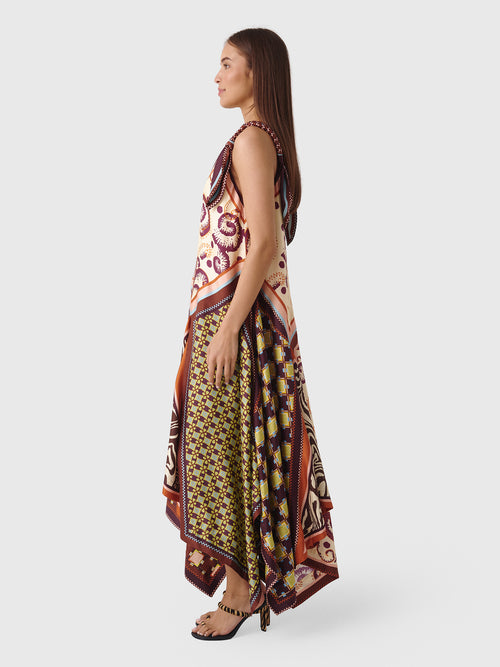 Alemais Women's Wilson Silk Midi Dress