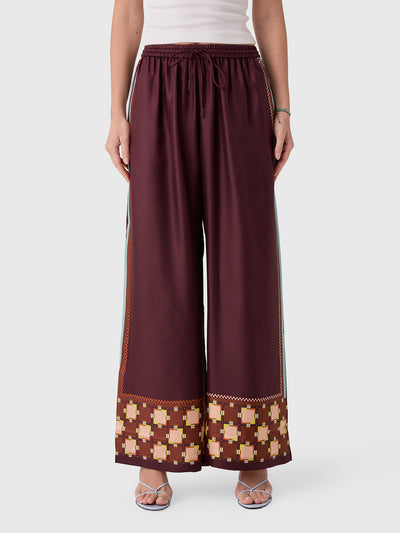Alemais Women's Wilson Silk Pant - Saint Bernard